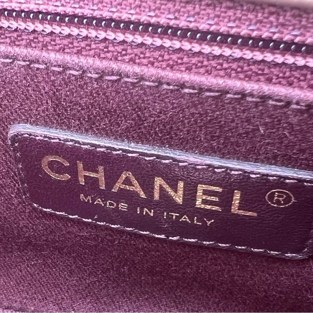 Rare🔥Chanel iridescent Mini Rectangular Bronze/Copper Flap Bag - Picture 15 of 16